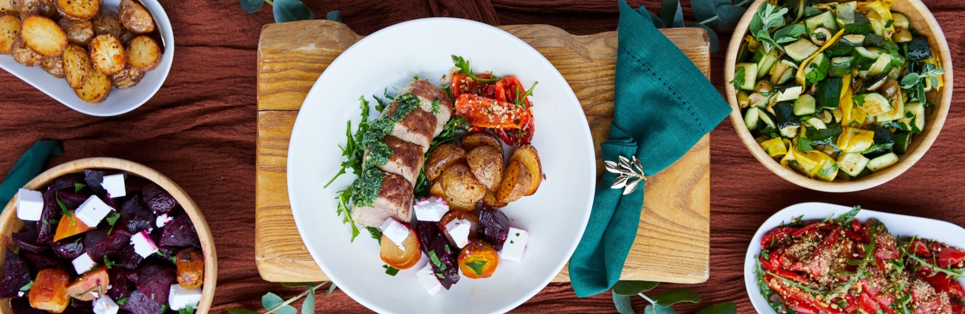 Sharing Feast Pork Tenderloin Salsa Verde