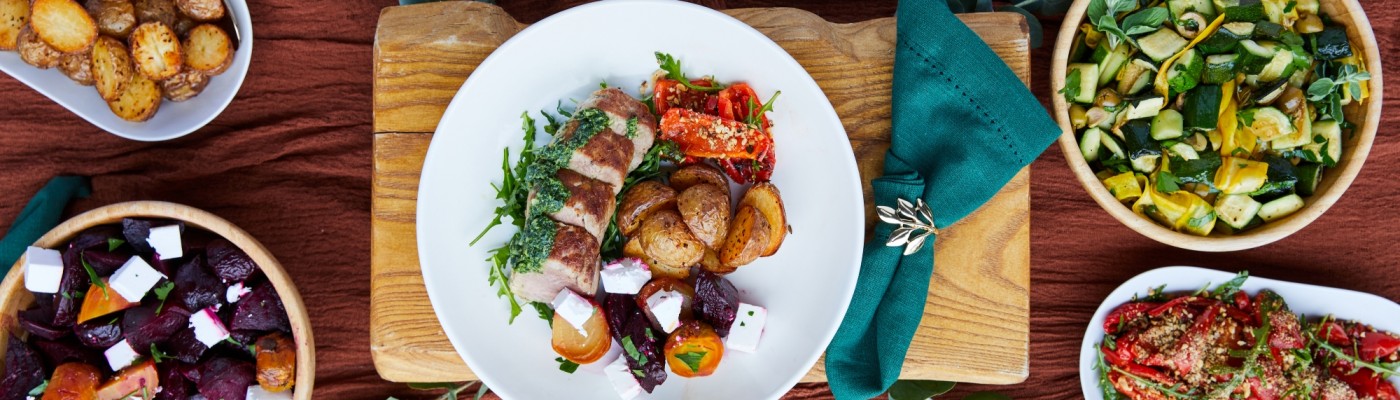 Sharing Feast Pork Tenderloin Salsa Verde