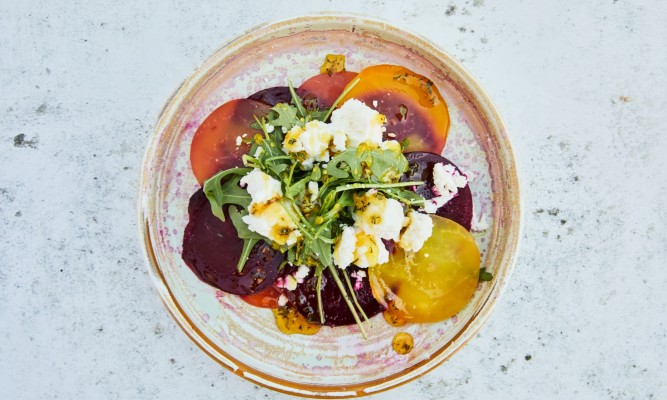 Feta and Beetroot Salad with Local Honey and Aged Balsamic 2 (1)